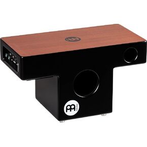Meinl Pickup Slaptop Cajon Box Drum with Internal Snares and Forward Projecting Sound Ports - NOT MADE IN CHINA - Mahogany Playing Surface, 2-YEAR WARRANTY (PTOPCAJ4MH-M)