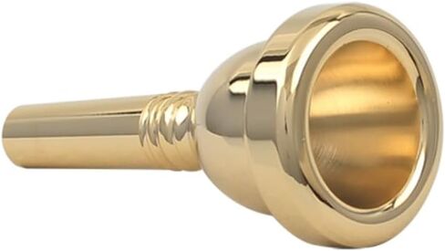 Btuty Alto Trombone Copper Mouthpiece Mouth Piece 6.5AL Trombone Mouthpiece (Gold) in Saudi Arabia