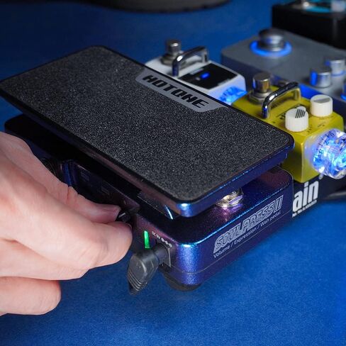 Hotone Wah Active Volume Passive Expression Guitar Effects Pedal Switchable Soul Press II 4 in 1 with Visible Guitar Effects Pedal in Saudi Arabia