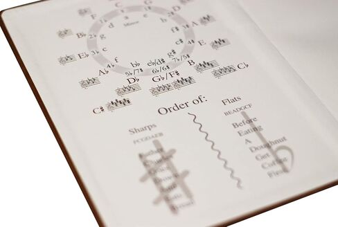 ACE Music Notebook | Leather Hardcover | Songwriting Journal | Staff Paper Notebook (Premium) in Saudi Arabia