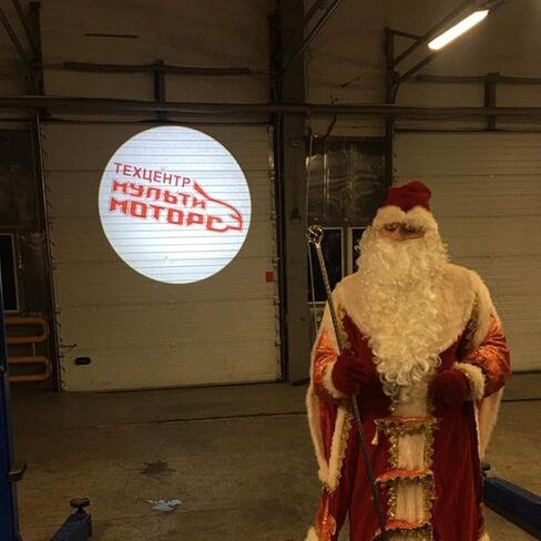 LED Logo GOBO Projector with Manual Zoom DJ Effect Light Including Free Custom Glass GOBO to Project Image for Hotel Company Store Wedding Advertising Indoor Use (Black) in Kuwait