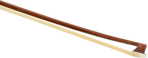 MI&VI CB-510 Brazilwood Cello Bow 4/4 (Full Size) with Ebony Frog | Octagonal Silver Mount | Well Balanced | Light Weight | Mongolian Horse Hair - MIVI Music in Saudi Arabia