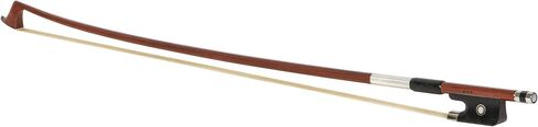 MI&VI CB-510 Brazilwood Cello Bow 4/4 (Full Size) with Ebony Frog | Octagonal Silver Mount | Well Balanced | Light Weight | Mongolian Horse Hair - MIVI Music in Saudi Arabia