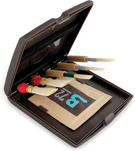 D'Addario D’Addario Woodwinds Multi-Instrument Reed Vitalizer Case - Reed Case with Humidification - Great Clarinet Reed Case or Saxophone Reed Case - Protects Your Reeds - RVCASE04 in Kuwait