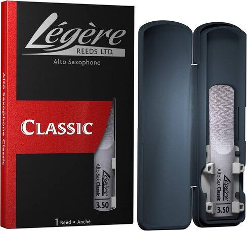 Légère Reeds - Alto Saxophone Reed, Classic, Strength 2.50 (AS2.50) - Premium Synthetic Woodwind Reed in Kuwait
