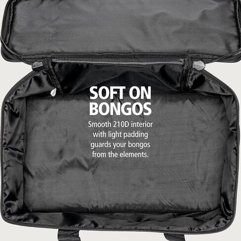 Meinl Percussion Gig Bongo Drum Bag — Standard Size — Heavy-Duty Fabric and Carrying Grip (MSTBB1) in Kuwait