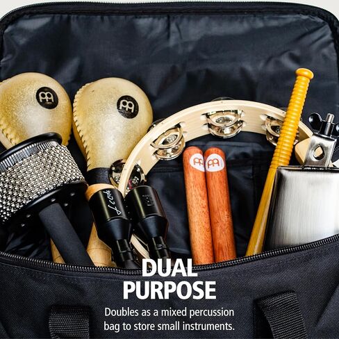 Meinl Percussion Gig Bongo Drum Bag — Standard Size — Heavy-Duty Fabric and Carrying Grip (MSTBB1) in Kuwait