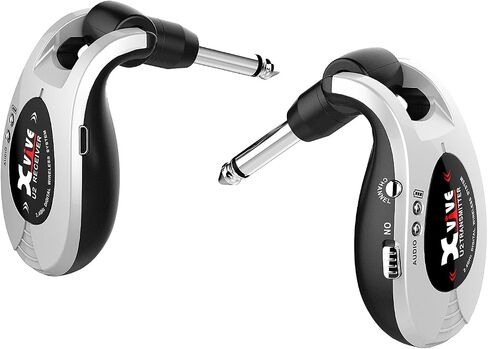 Xvive U2 Wireless Guitar System Rechargeable 2.4GHz Guitar Wireless Transmitter and Receiver for Electric Guitar Bass Violin Keyboard in Saudi Arabia