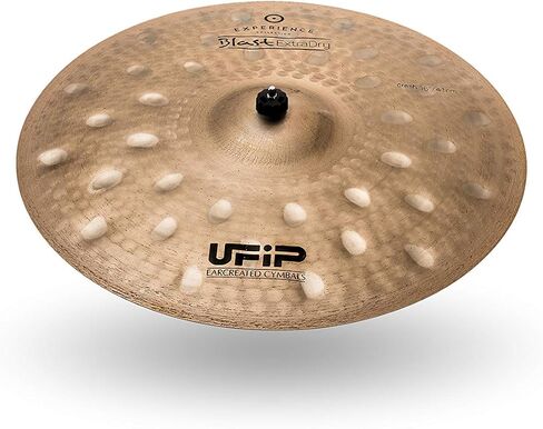 Ufip BT-16XD Blast Collection 16 بوصة Extra Dry Crash Cymbal l B20 سبيكة برونزية l مصنوعة يدويًا في إيطاليا منذ عام 1931 باستخدام عملية Rotocasting الحصرية لدينا in Saudi Arabia