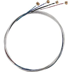 SAVITA 4/4 Violin String Universal Set Classic Silver String (GDAE) Steel Core with Nickel-Plated Ball Head for Violin Instruments