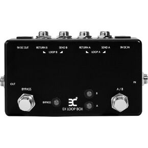 EX Guitar Effects Loop Switcher Pedal Passive Channel Switcher Box