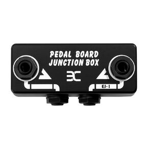 EX Pedalboard Junction Box - Aggregate Input and Output in one Place - Simplify Setting, Protect Jack and Save Space