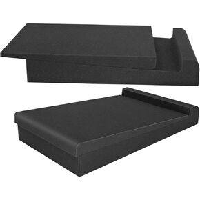 2 Pack Studio Monitor Isolation Pads for 5-6 Inches Speakers Sound Insulation Studio Foam Prevents Vibrations Acoustic Speaker Isolation Pad High Density Fits Most Stands