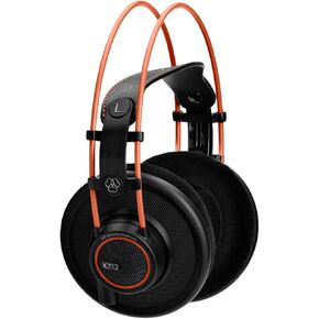 AKG Pro Audio K712 PRO Over-Ear Open Reference Studio Headphones, Black, 4.76 x 7.83 x 4.45 inches (2458X00140)