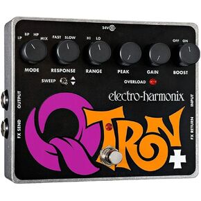 Electro-Harmonix Q-Tron Plus Envelope Filter with Effects Loop Pedal