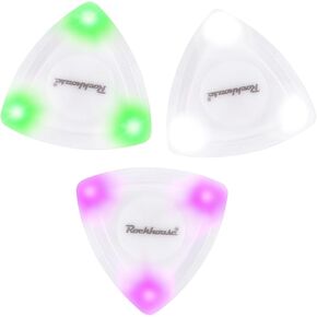 SUPVOX 3pcs Guitar Pick Guitar Picks Acoustic LED Guitar Picks Acoustic Guitar Picks Ukulele Picks Guitar Picks Medium Guitar Thumb Picks Replacement Guitar Picks Luminous Guitar Picks