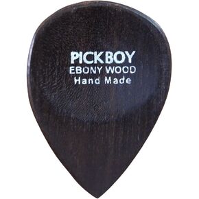 Pickboy Exotic Pick, Hand-made, Ebony, 5 picks