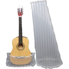 5 PACK with Hand Pump Inflatable Guitar Protective Bag Fit For Shipping Most Acoustic Guitars Compatible with Guitar Shipping Boxes Provide Great Protection For Your Guitars