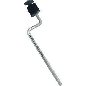 Cymbal Boom Arm Z-Shape Cymbal Extension Mounting Arm Cymbal Holder Attachment for Cajon Bass Drum Set Cymbal Stand Mount Hardware Accessories