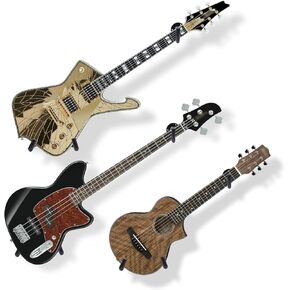 Electric Guitar/Bass/Ukulele Wall Mount Horizontal Guitar Hanger