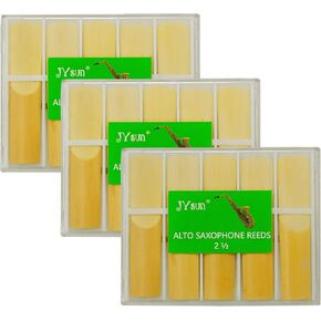 Saxophone Reeds 2.5 Alto Sax 30pcs Reeds for Saxophone Alto