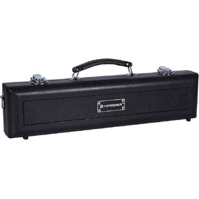 Crossrock Flute Case, Fiberglass Hardshell With Backpack Straps, Black (CRF1000FLBK)