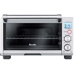 Breville Compact Smart Toaster Oven, Brushed Stainless Steel, BOV650XL