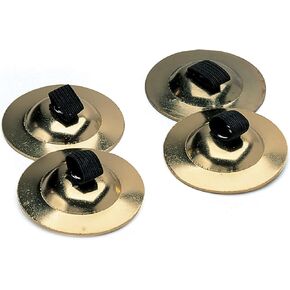 HOHNER Kids Set of 4 Finger Cymbals Brass