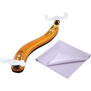 ENO MUSIC Hypoallergenic Wood Violin Viola Shoulder Rest for 3/4 4/4 Violins Viola