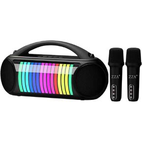 K9 Bluetooth Sepaker,IPX4 Waterproof Wireless Bluetooth Speaker,100W Loud Deepbass Speaker for Indoor,Outdoor,Camping,Beach