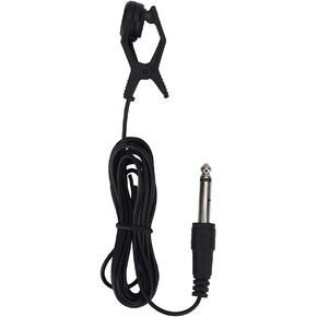 Zetiling Ukulele Pickup, Guitar Pickup, Universal Pickup, Tuner Clip-on Pickup Portable Instrument Pickup Microphone Vocals Pick Up for Tuner Instruments