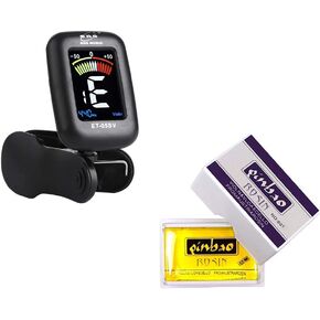 مجموعة موالف الكمان والفيولا من إينو ميوزيك لمجموعة أدوات عازف الكمان للمبتدئين مع مشبك على موالف مناسب للفيولا والتشيلو والباس in Kuwait