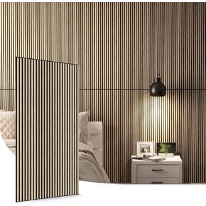 Wood Texture Wall Panel, Soundproof Wood Panels for Walls and Ceiling 47.2''x23.6'', Wood Wall Panels 3D Noise Sound Dampening Panels Wall Decor, Acoustic Sound Proof Wall Panels 2 Pcs - Rustic Wood