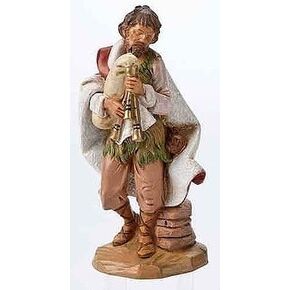 7.5 Inch Fontanini Josiah the Bagpiper Figurine 52826