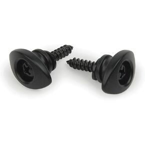 D'Addario Accessories Elliptical End Pins, Black