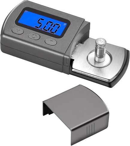 Digital Turntable Stylus Force Scale Gauge 0.01g Blue LCD Backlight,Tracking Force Pressure Gauge/Scale for Tonearm Phono Cartridge in Kuwait