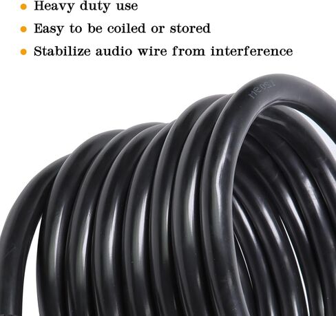 1 Pack 10 Feet Pro Road Tour 4 Conductor Speakon Cable - 12 Gauge Speak-On to 4-Wire Cables for Chuchero, Tweeters, Mids Wiring (4 Conductors, 10Ft.) in Kuwait