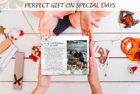Memorial Picture Frame Gift, In Memory of Loved One Gifts, Memory Picture Frame for Loss Loved Ones Mother Father Grandma Grandpa Wife Husband, In Loving Memory Picture Frames, A Limb Has Fallen -B08 in Saudi Arabia