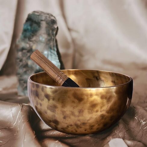 Automatic Singing Bowl for Meditation, Yoga, Mindfulness, Sleep and Energy Healing, Sound Therapy, Handmade in Nepal,Automatic Percussion (Automatic Singing Bowl Set) in Saudi Arabia