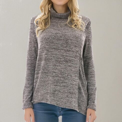 Bearsland Women's Maternity Nursing Tops Long Sleeve Breastfeeding Shirts in Kuwait