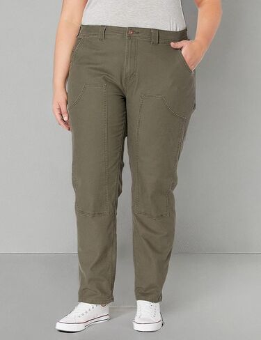 Dickies Size Women's Plus Double Front Denim Carpenter Pants in Saudi Arabia