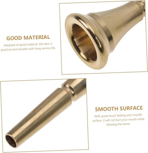 SAFIGLE Brass Instrument Mouthpieces French Horn Professional Horn Copper Alloy Horn Musical Instruments For Beginners Horn Supply Horn Practice Durable Horn Bbl Speaker in Saudi Arabia