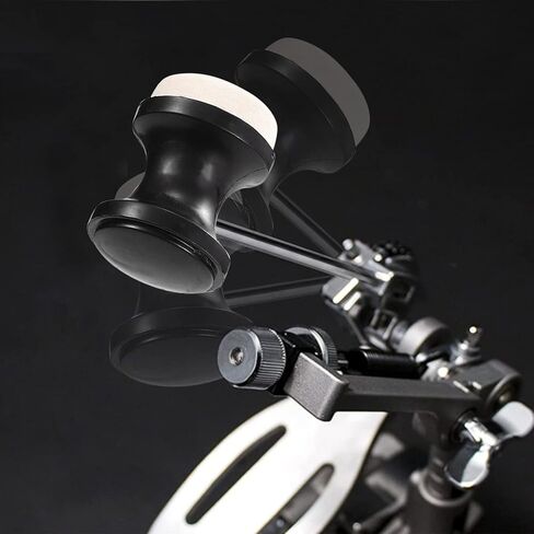 Facmogu 2PCS Dual Sided Bass Drum Pedal Beater, Bass Drum Pedal Beater for Percussion Instrument Accessory Part, Bass Drum Pedal Hammer with Stainless Steel Shaft for Kick Drum Pedal in Kuwait