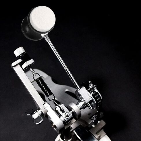 Facmogu 2PCS Dual Sided Bass Drum Pedal Beater, Bass Drum Pedal Beater for Percussion Instrument Accessory Part, Bass Drum Pedal Hammer with Stainless Steel Shaft for Kick Drum Pedal in Kuwait