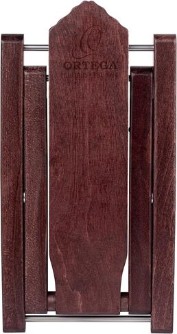 Ortega Guitars Wooden Classical Foot Rest Stool-Made of Solid Birch-Adjustable Height-Wine Red (OWFS-1WR) in Saudi Arabia
