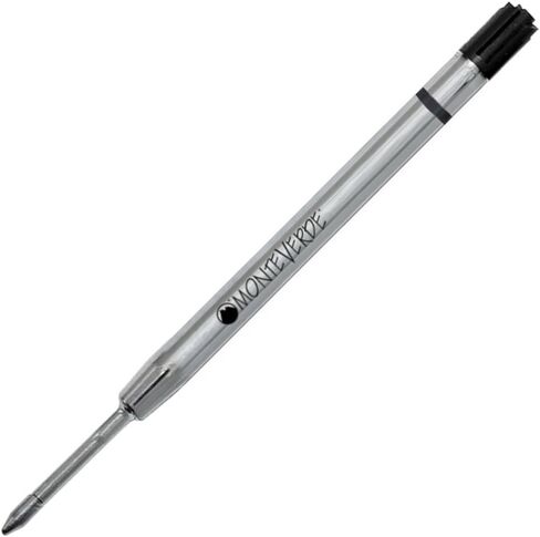 Monteverde Capless Ceramic Gel Refill to Fit Parker Ballpoint Pens, Broad Blue/Black (P443BB) in Saudi Arabia
