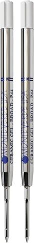 Monteverde Capless Ceramic Gel Refill to Fit Parker Ballpoint Pens, Broad Blue/Black (P443BB) in Saudi Arabia