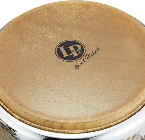 Latin Percussion LP Galaxy Giovanni Series Bongos - Natural/Chrome Natural 8.625-inch in Saudi Arabia