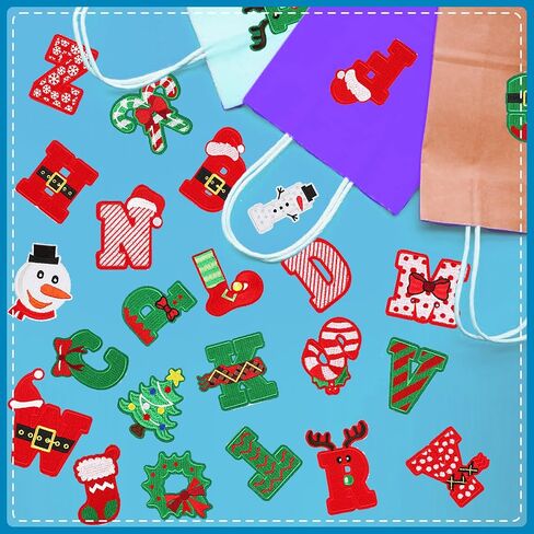 104 Pcs Chenille Letter Patches Iron on Letters Self Adhesive Chenille Patches Embroidered Patches Stickers for Backpack Clothing Hats Iron on Chenille, Glitter, Stick on Letter Patches in Saudi Arabia