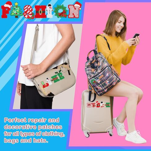 104 Pcs Chenille Letter Patches Iron on Letters Self Adhesive Chenille Patches Embroidered Patches Stickers for Backpack Clothing Hats Iron on Chenille, Glitter, Stick on Letter Patches in Saudi Arabia